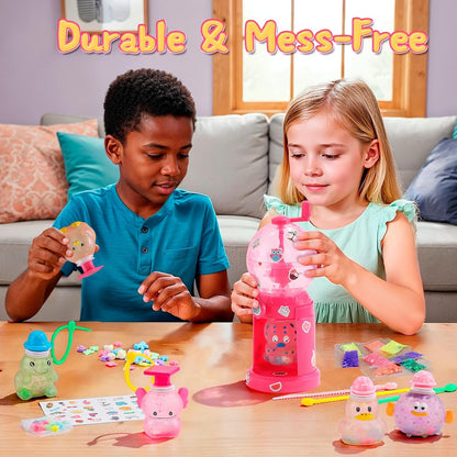 JMMICO Make Your Own Squishies, 6 Packs Sea Animals Squishy Making Kit, Mix Fill and Squeeze Reusable Stress Ball Set, Craft Kit for Kids 4-8-12, Birthday Gift Idea for 5 6 7 8 Year Old Boys Girls