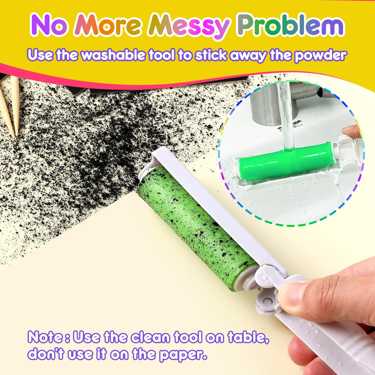 JMMICO Rainbow Scratch Paper,100 PCS Scratch Notes with Reusable Cleaner Tool, Crafts for Kids Ages 4-8, Classroom Prizes, Birthday Party Favors for Kids 3-5